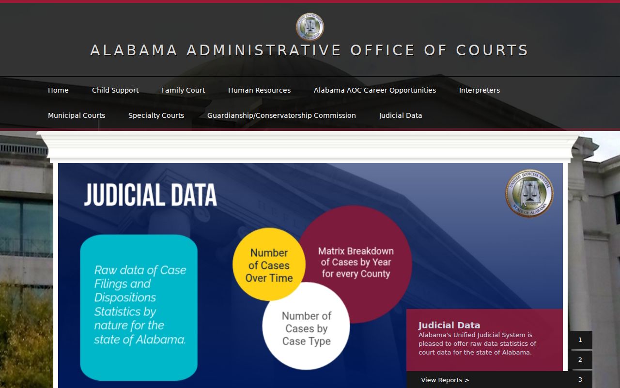 Alabama trial court access route for Calhoun County warrant records